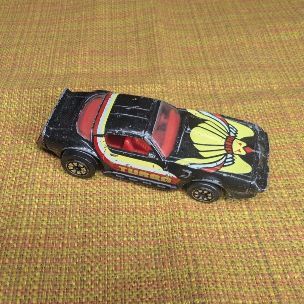 Turbo Black and Yellow Toy Car